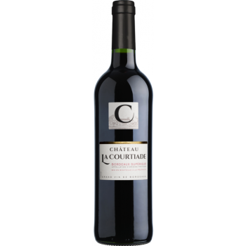 CHÂTEAU LA COURTIADE 75CL VIN ROUGE 2019 AOP BORDEAUX SUPERIEUR